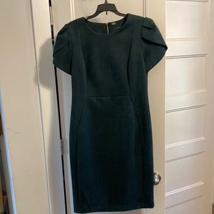 Women’s dark green dress